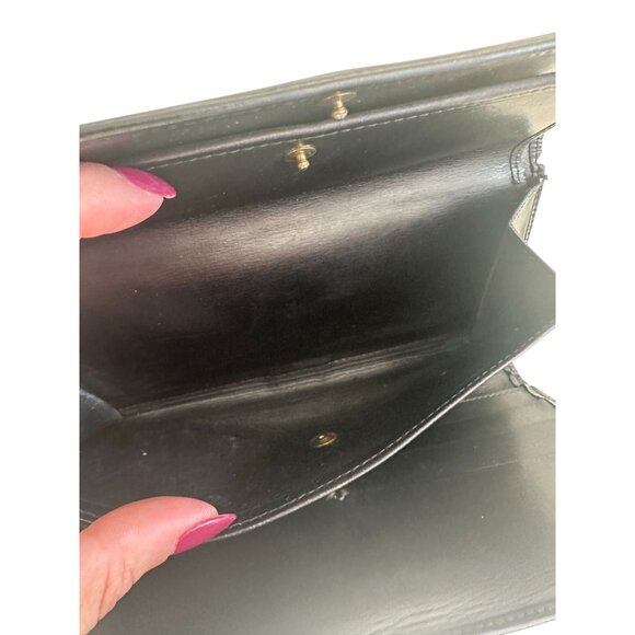 LOUIS VUITTON Black Epi Leather Long Wallet - Picture 11 of 11